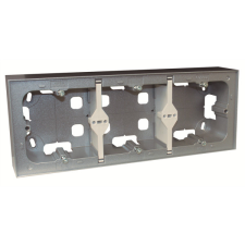 ELKO EP Hungary Efapel 10995_AAL Hármas kiemelő keret, alumínium színű villanyszerelés