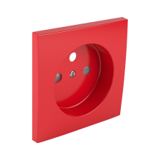 ELKO EP Hungary efapel 90652 TVM - Fedlap Francia típusú dugaljhoz, piros villanyszerelés