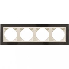 ELKO EP Hungary efapel 90940_TGG PETRA Négyes keret, gránit/jég villanyszerelés