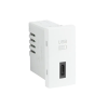 ELKO EP Hungary ELKOEP 45387_SBR USB-C töltő, fehér - 1 modul