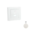 ELKO EP Hungary ELKOEP 50674_TMF dupla töltő aljzat fedél (USB-A + USB-C), elefántcsont