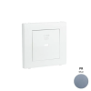 ELKO EP Hungary ELKOEP 50676_TPR USB-C töltő aljzat fedél, ezüst