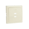 ELKO EP Hungary ELKOEP 90675_TMF Fedlap dupla töltő aljzathoz (2x USB-C), elefántcsont
