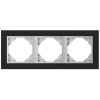 ELKO EP Hungary ELKOEP 90930_TEA Crystal Hármas keret, fekete kristály/alumínium