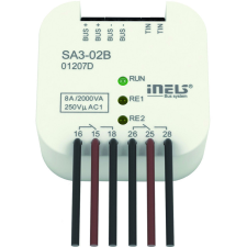 ELKO EP Hungary ELKOEP SA3-02B Kétcsatornás kapcsoló modul villanyszerelés