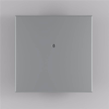 ELKO EP s.r.o Elko Ep fedlap, alumínium (99601-TAL) villanyszerelés