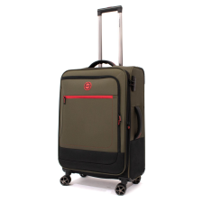  Ella Icon Shadow kocsi 4 dupla kerékkel, Textil, 67x41x25 cm, Khaki kézitáska és bőrönd