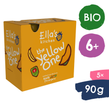 Ella's Kitchen BIO YELLOW ONE gyümölcspüré banánnal (5x90 g) bébiétel
