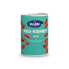 Ellebi Ellebi előfőzött vörös kidney bab 400 g konzerv