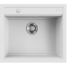 ELLECI Best 105 Workstation AUTOMATA K96 White Kerámia mosogatótálca (LKB10586AUT) Munkalapra szerelhető mosogatótálca