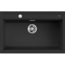 ELLECI Best 130 Workstation AUTOMATA K86 Black Kerámia mosogatótálca (LKB13086AUT) Munkalapra szerelhető mosogatótálca