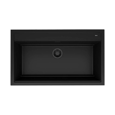 ELLECI Best 360 Workstation Granitek Mosogatótálca - 86x51 cm, Total Black mosogatótálca