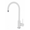 ELLECI Cloud Álló Mosogató csaptelep íves elfordítható kifolyócsővel G68 bianco MGKCLO68