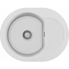 ELLECI - Gránit mosogatótálca Easy ROUND 600 G68 Bianco mosogatótálca