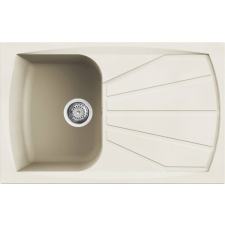 ELLECI Living 300 G62 Gránit Mosogatótálca csepegtetővel bianco antico LGL30062 mosogatótálca