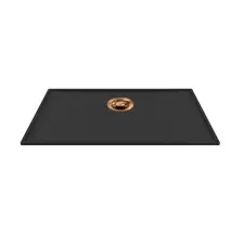  ELLECI LKES7086BRZ - Mosogatótálca medencefenék Essenza 70 K86 Black bronz tartozékkal mosogatótálca