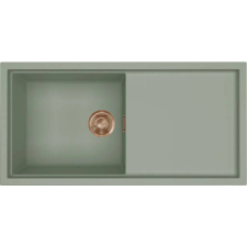  ELLECI LKS48082BRZ - Mosogatótálca Sintesi 480 K82 Sage bronz tartozékokkal mosogatótálca