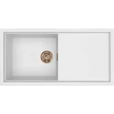  ELLECI LKS48096BRZ - Mosogatótálca Sintesi 480 K96 White bronz tartozékokkal mosogatótálca
