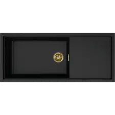  ELLECI LKS51086GLD - Mosogatótálca Sintesi 510 K86 Black arany tartozékokkal mosogatótálca