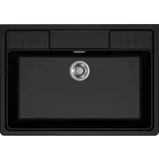  ELLECI LKS90086 - Mosogatótálca Spazio 900 K86 Black mosogatótálca