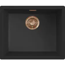  ELLECI LKZ10586F01BRZ - Mosogatótálca Zen-F 105 K86 Black bronz tartozékokkal mosogatótálca