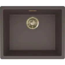  ELLECI LKZ10587F01GLD - Mosogatótálca Zen-F 105 K87 Cocoa arany tartozékokkal mosogatótálca