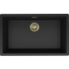  ELLECI LKZ13086F01GLD - Mosogatótálca Zen-F 130 K86 Black arany tartozékokkal