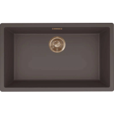  ELLECI LKZ13087BRZ - Mosogatótálca Zen 130 K87 Cocoa bronz tartozékokkal mosogatótálca