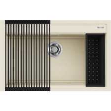 ELLECI - Mosogatótálca Best 130 Workstation Szett G62 bianco antico mosogatótálca