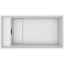 ELLECI - Mosogatótálca Dialogo 360 Workstation Keratek K96 White arany tartozékokkal mosogatótálca