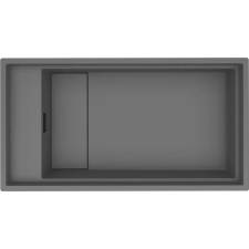 ELLECI - Mosogatótálca Dialogo 360 Workstation Keratek K99 Dark Grey arany tartozékokkal mosogatótálca