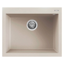 ELLECI - Mosogatótálca Quadra 110 61x50 Granitek 1 m. G39 Bianco soft mosogatótálca