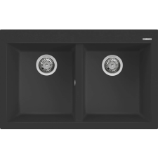 ELLECI - Mosogatótálca Quadra 350 M70 nero metal mosogatótálca