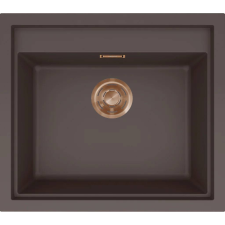 ELLECI - Mosogatótálca Sintesi 105 Keratek K87 Cocoa bronz tartozékokkal mosogatótálca