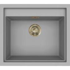 ELLECI - Mosogatótálca Sintesi 105 Keratek K99 Dark Grey arany tartozékokkal mosogatótálca