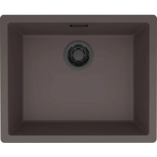 ELLECI - Mosogatótálca Zen 105 Keratek K87 Cocoa fekete tartozékokkal mosogatótálca