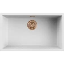 ELLECI - Mosogatótálca Zen 130 K96 White bronz tartozékokkal mosogatótálca