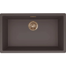 ELLECI - Mosogatótálca Zen 130 Keratek K87 Cocoa bronz tartozékokkal mosogatótálca