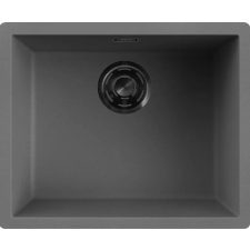 ELLECI - Mosogatótálca Zen-F 105 Keratek K99 Dark Grey fekete tartozékokkal mosogatótálca