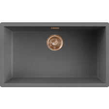 ELLECI - Mosogatótálca Zen-F 130 K99 Concrete bronz tartozékokkal mosogatótálca