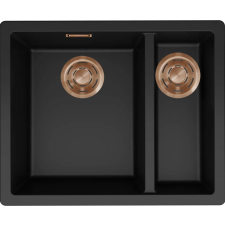 ELLECI - Mosogatótálca Zen-F 150 Keratek K86 black bronz tartozékokkal mosogatótálca