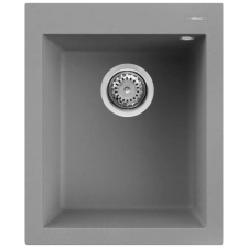 ELLECI Quadra 100 G48 Cemento Gránit mosogatótálca (LGQ10048)Munkalapra szerelhető (LGQ10048) mosogatótálca