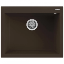 ELLECI Quadra 110 M78 Espresso Gránit mosogatótálca (LMQ11078)Munkalapra szerelhető (LMQ11078) mosogatótálca