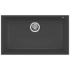 ELLECI Quadra 130 G59 Antracite Gránit mosogatótálca, munkalap alá szerelhető (LGQ13059BSO)Munkalap alá szerelhető