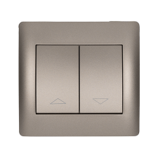 Elmark 11174A RHYME REDŐNY KAPCSOLÓ SZÜRKE METÁL villanyszerelés