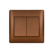 Elmark 11176A RÍM REDŐNY KAPCSOLÓ KÁVÉ METÁL villanyszerelés