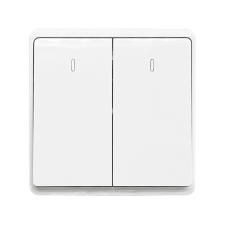 Elmark 190866/WH LONDON KÉTGOMBOS KÉTÁLLÁSÚ KAPCSOLÓ FEHÉR villanyszerelés