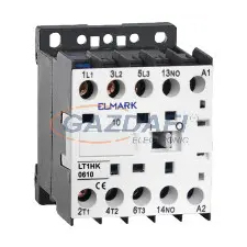 Elmark 23063 kontaktor LT1- K0610 6A 12V 1ny villanyszerelés