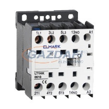 Elmark 23067 kontaktor LT1- K0610 6A 110V 1ny villanyszerelés