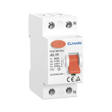 Elmark 40261RJEL1R TÖMÉNYVÉDELMI VÉDELEM 6kA 2P 63A/30mAJEL1R villanyszerelés